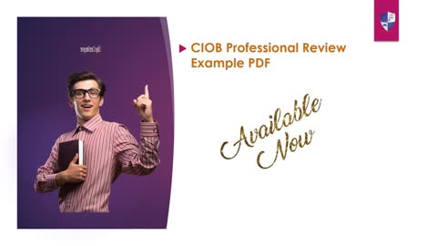 ciob professional review example pdf