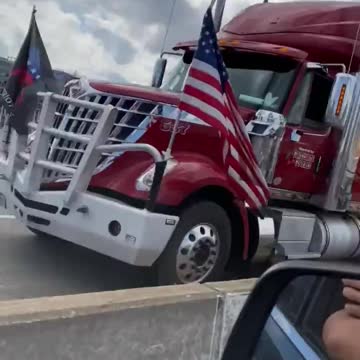 The People's Convoy Shows Their Strength In Numbers en Route to D.C.