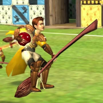 Huffelpuff Quidditch Team Plays Basketball? #wizardingworld #quidditch #videogame #gaming