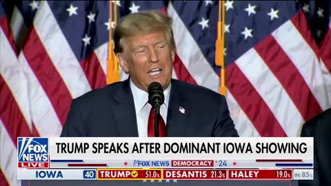 TRUMP: “I really think this is time now for our country to come together.”