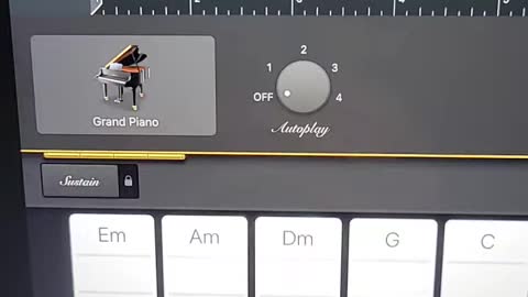 Play Grand Piano With One Finger #piano #garageband