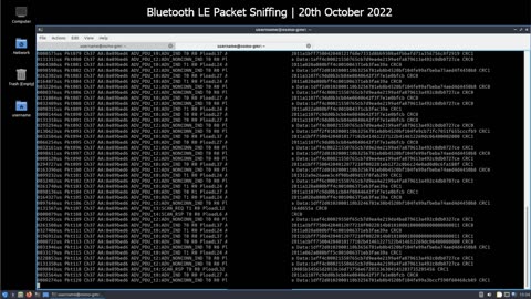 Sniffing Bluetooth LE Advertisement Packets With a HackRF (Banned Video From YouTube)
