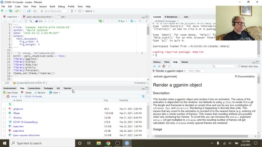 Canada Covid-19 Report for Feb. 22, 2021