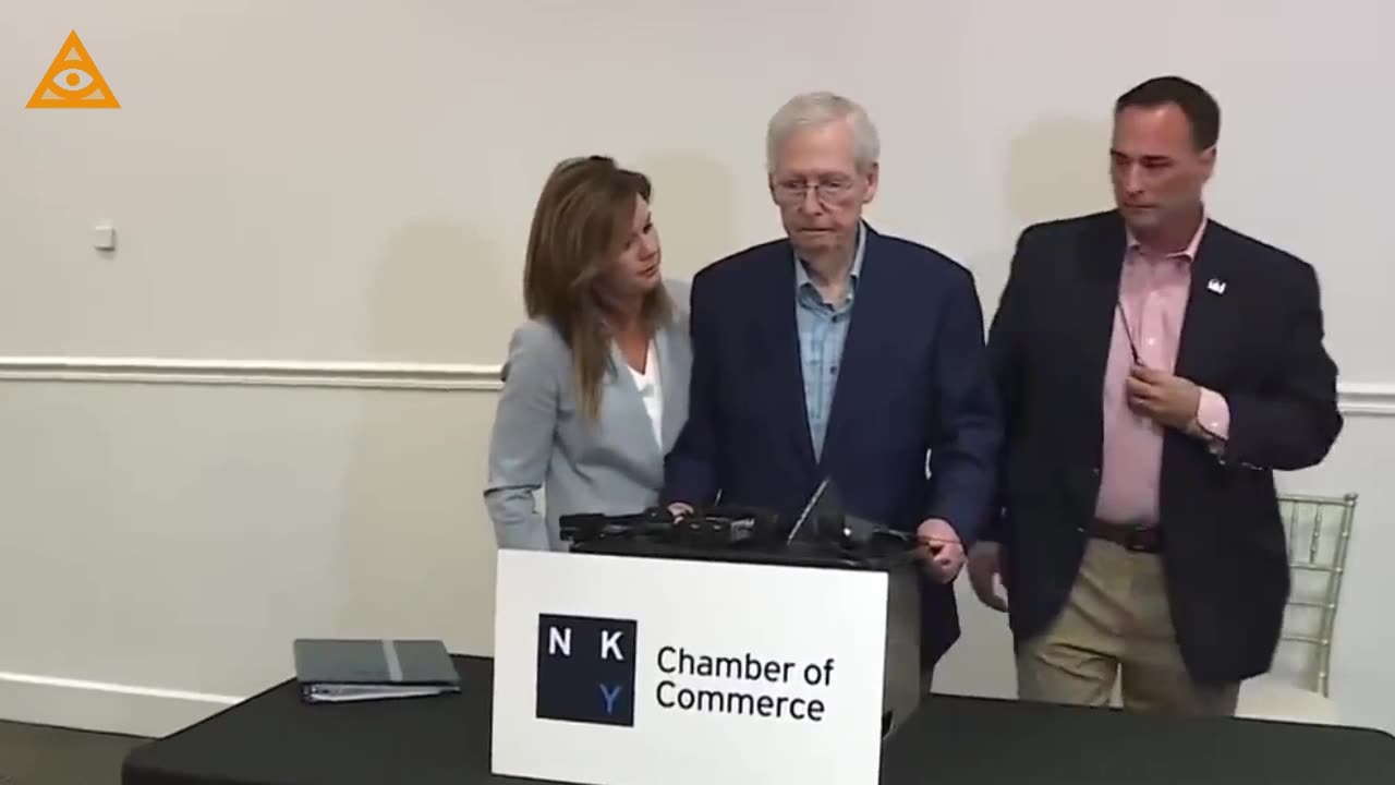 What's going on here with Mitch McConnell?