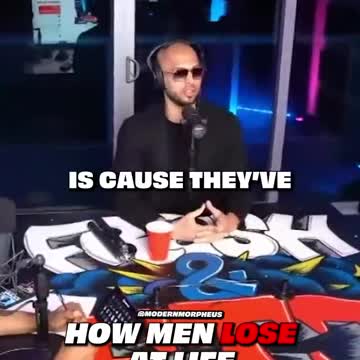 How men lose at life.