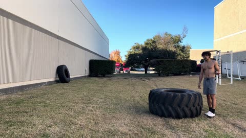 Tire Flip Challenge: Day 19