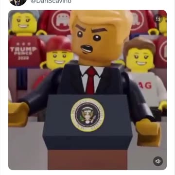 Dan Scavino Jr. posts Trump Lego video clip on Truth Social