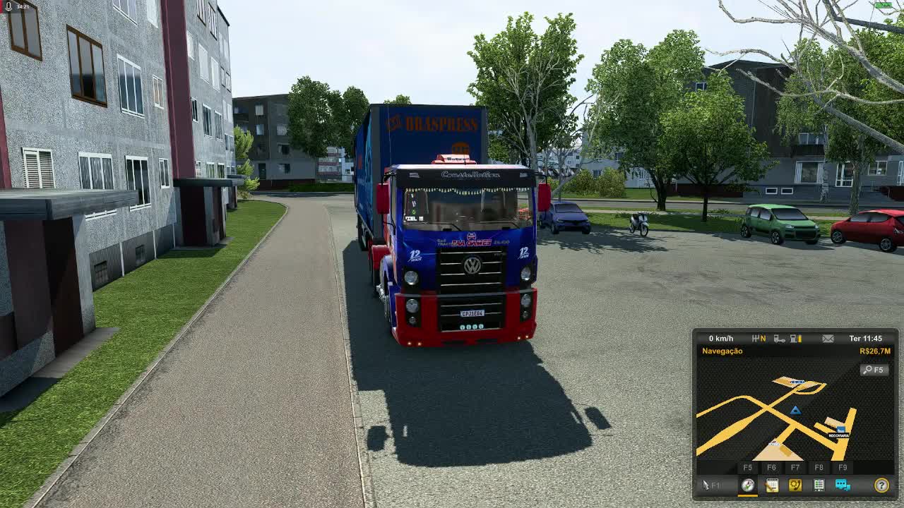 DEMERVAL LOBÃO/MA x PARANAIBA/PI - EAA 1.44 - EURO TRUCK SIMULATOR 2 1.44