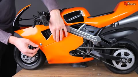 A Pocket Bike- The Ultimate Transformation