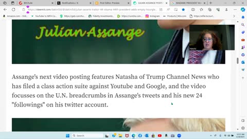 Our Rigged Elections, Julian Assange, Hillary, Obama, Child Trafficking