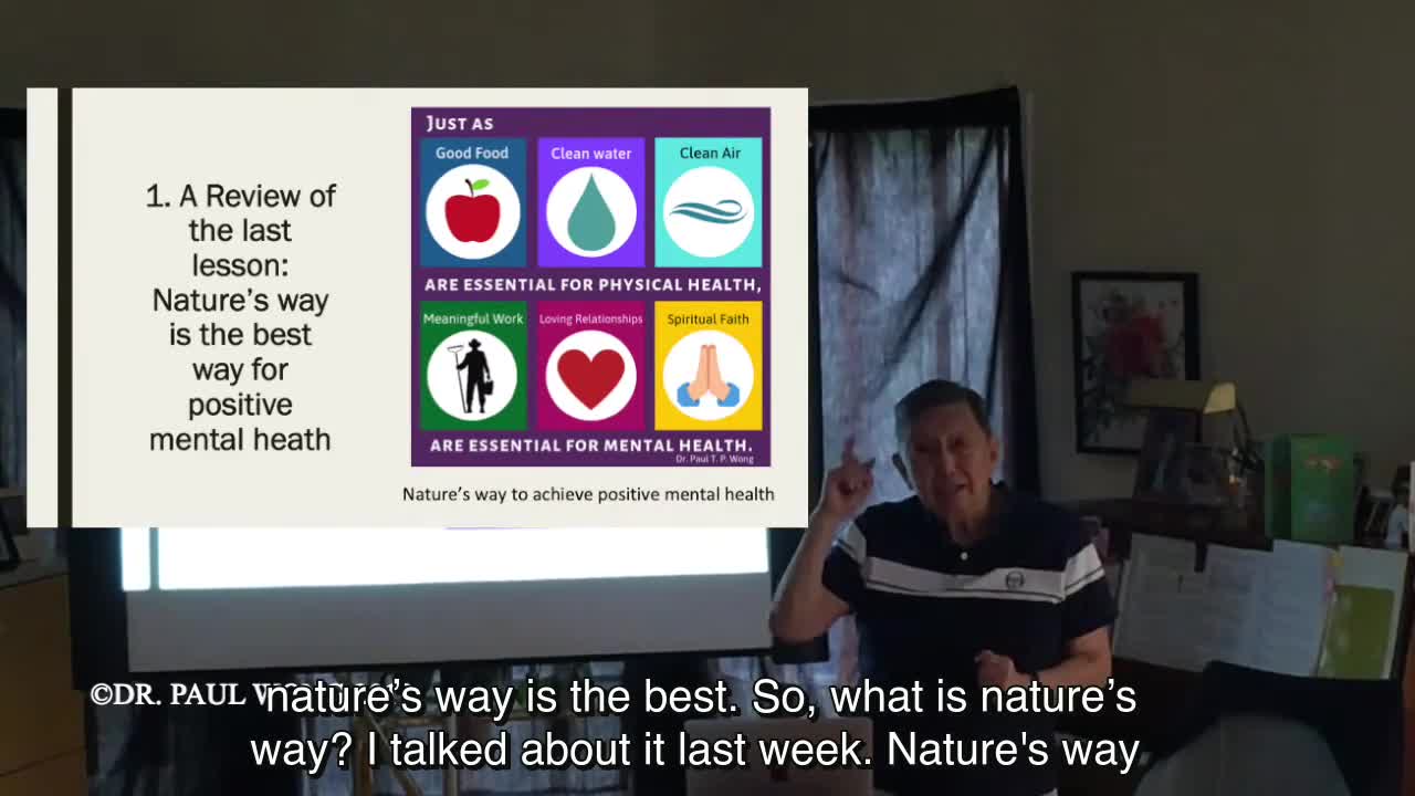 We Need Responsibility for Mental Wellbeing | L2P1 | Dr. Paul T. P. Wong | M4L Meetup