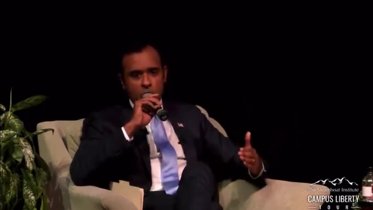 Vivek schools John Bolton on the Deep State. This is from an event held yesterday in Steamboat.