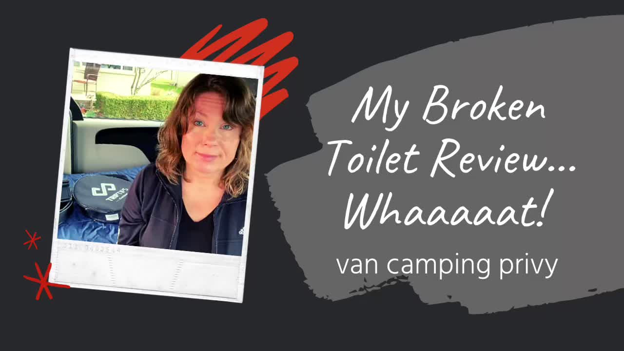 Van Camping Toilet Review