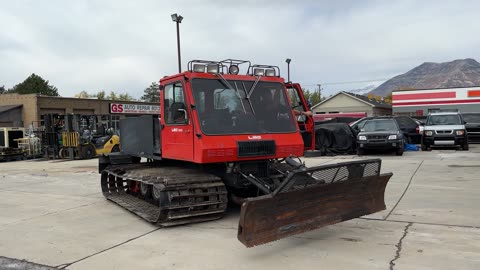 Snowcat LMC 1800 CAT Diesel Snow Cat Groomer Works good!! Includes Trailer