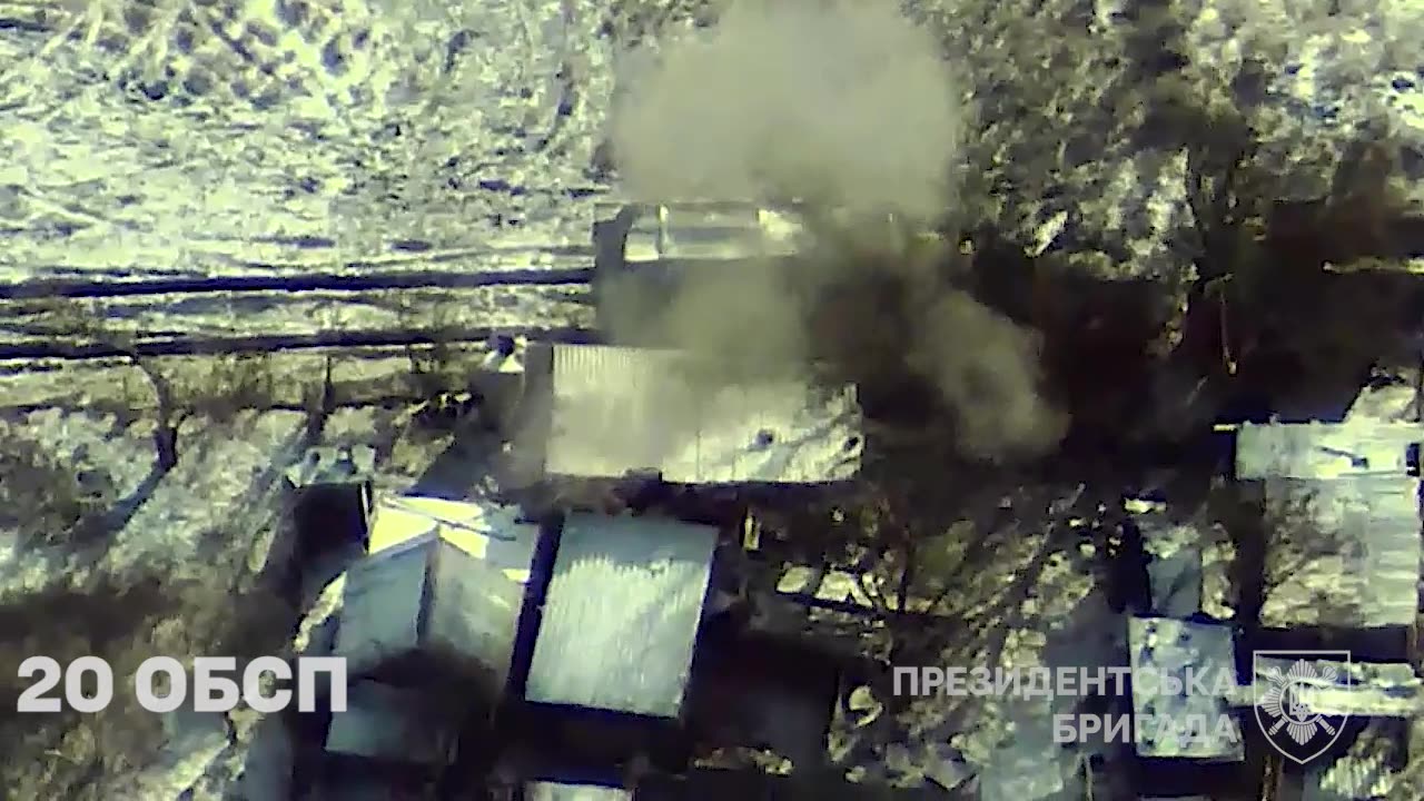 Drone Strike on a Russian Cargo Truck