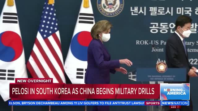 China fires missiles in largest ever drills off Taiwan | Morning in America