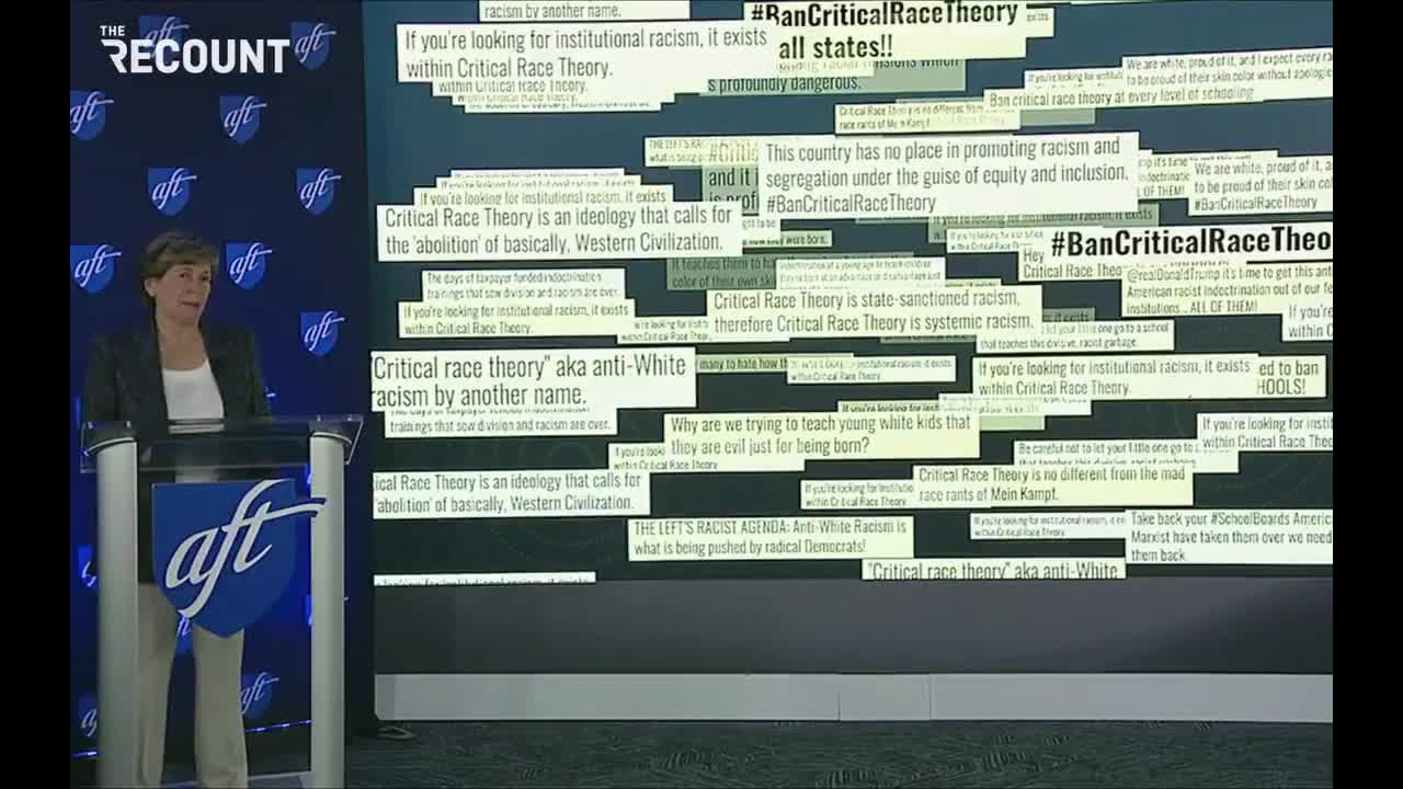 AFT President Randi Weingarten: “Critical Race Theory is not taught in elementary schools