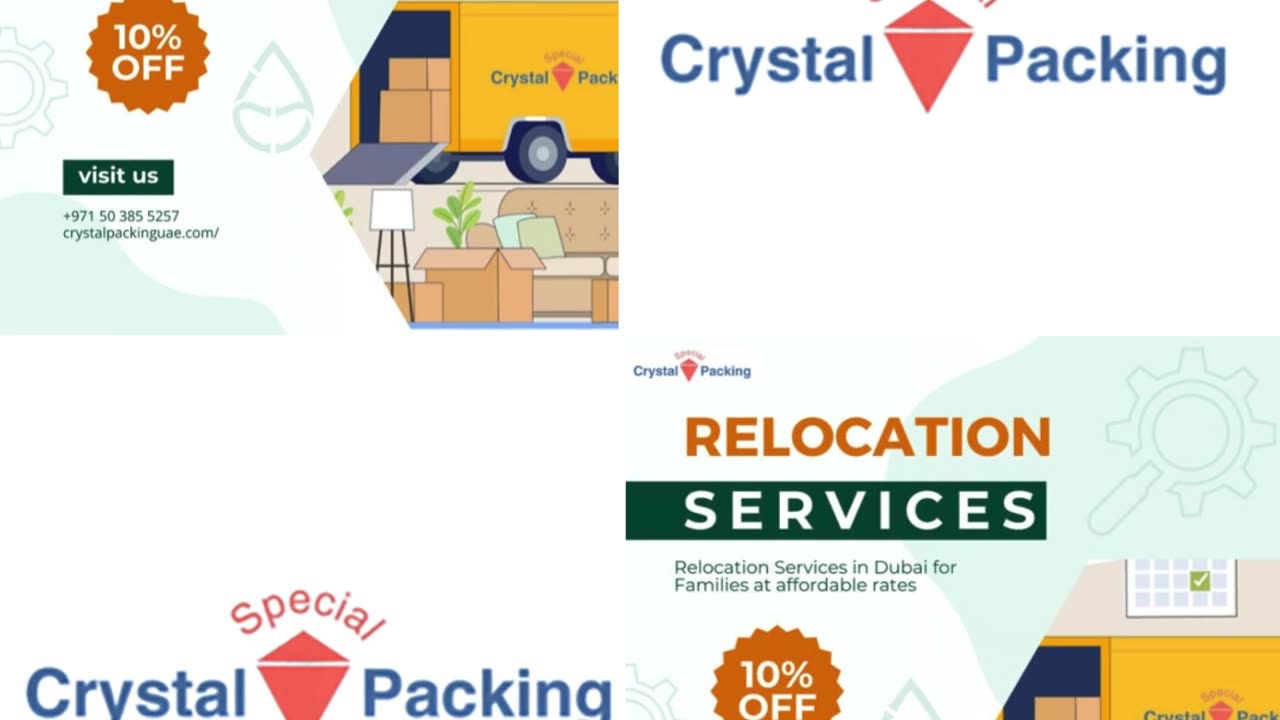 Top Relocation Companies In Dubai|Crystal Packing