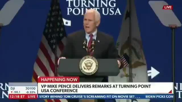 Mike Pence is on Fire at Turning Point USA