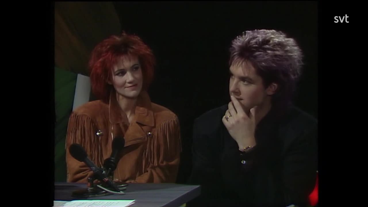 Roxette on Gig, 1987.