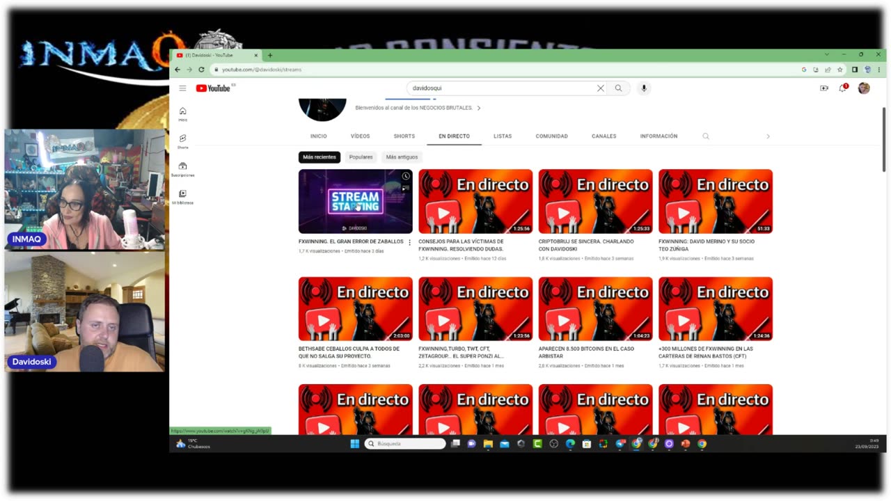 CALIENTA QUE SALES HOY; Davidoski