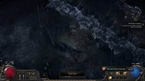 Exploring the first zone in POE2