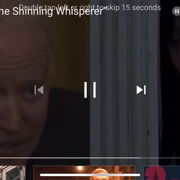 Biden whispering like a psycho