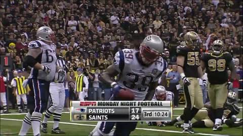 2009-11-30 New England Patriots vs New Orleans Saints