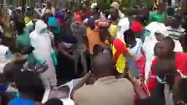 Ugandans noticed something suspicious about the COVID burial.
