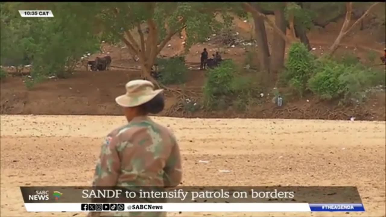 SANDF to Intensify patrols along South Africa-Zimbabwe border -