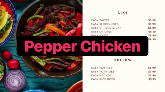 Pepper chicken