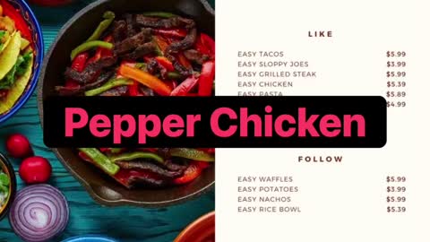 Pepper chicken