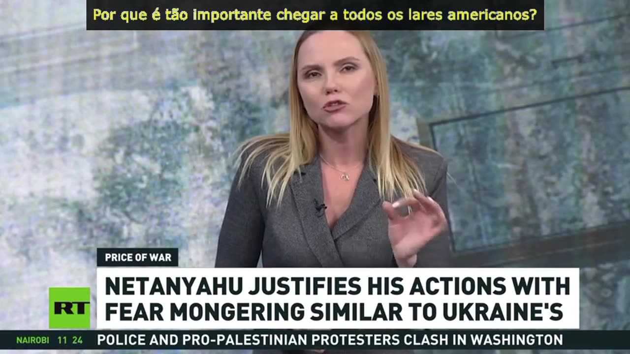 Medo de fautor semelhante à Ucrânia como queda de ratings de Netanyahu