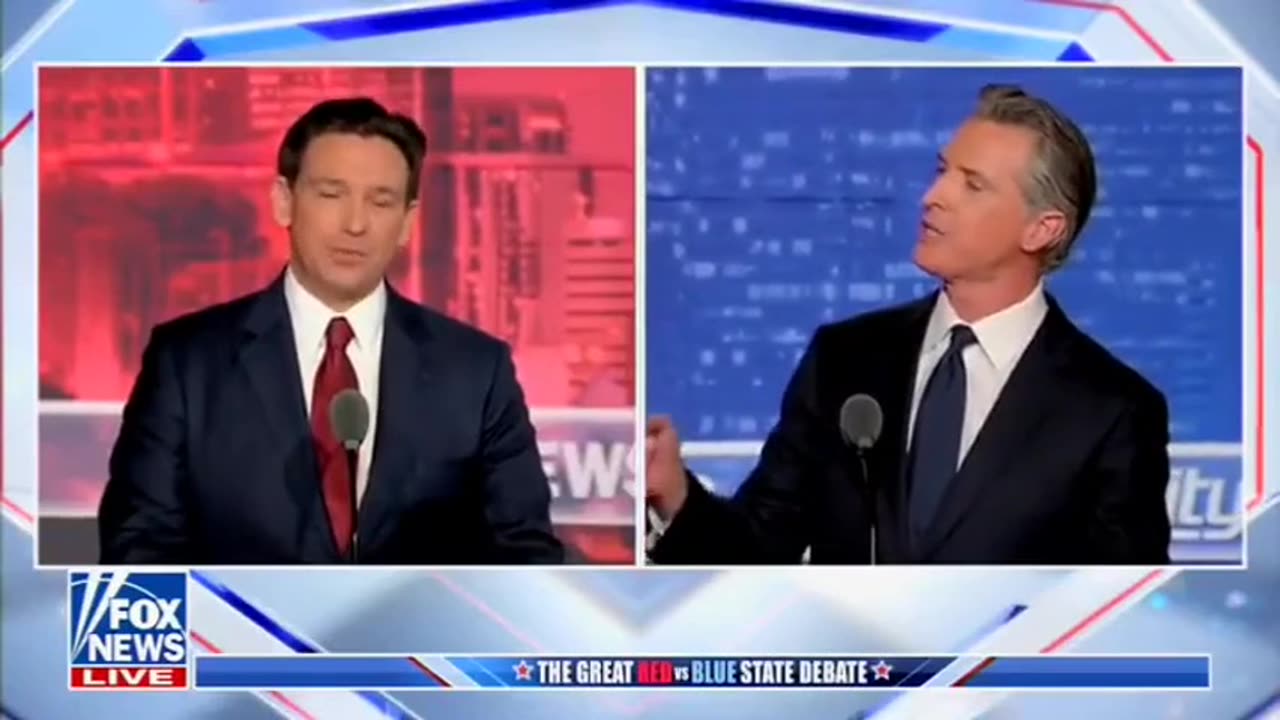 DeSantis Rips Slick, Slippery Newsom Over His Border Lies.!!