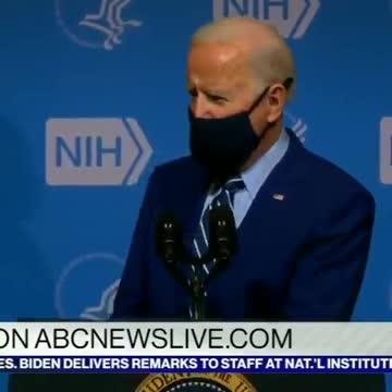 Biden Won't Take Off Mask