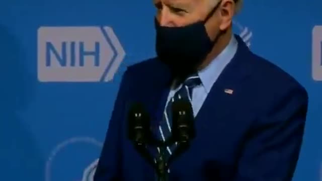 Biden Won't Take Off Mask