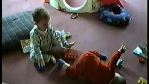 Brother Pushes Younger Sibling Away When Asked If He Loves Him