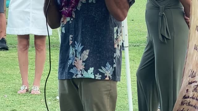 Hawaii Gubernatorial Candidate BJ Penn at Kauai Event 4/10/2022