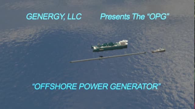 2011 Underwater Design Offshore Power Generator OPG