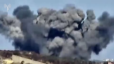 Earlier today, the IDF said it struck a number of Hezbollah sites in southern Lebanon.