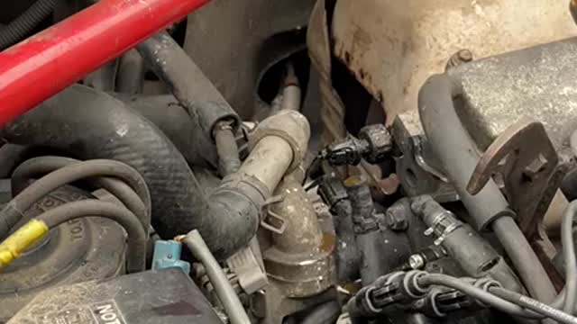 Toyota mr2 distributer cap removal