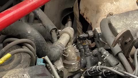 Toyota mr2 distributer cap removal