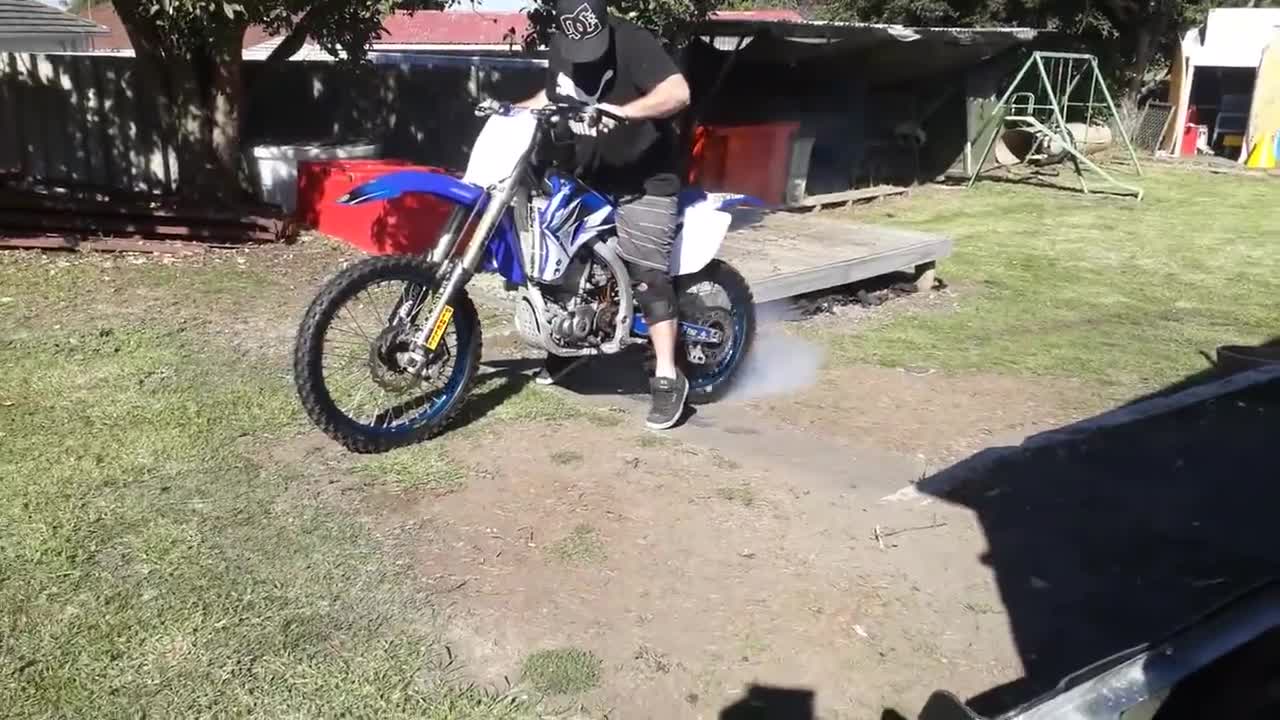 yz450f burnout new zealand