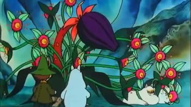 Kometa nad doliną Muminków