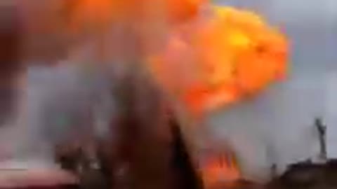 Gad Tank explosion in Iran