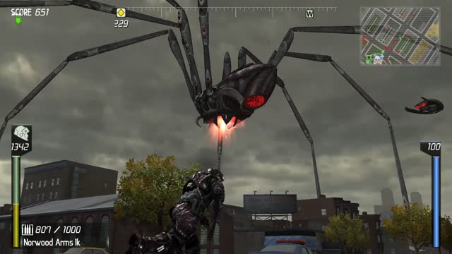 Earth Defense Force Insect Armageddon, Chapter 1 Mission 5 "The Daddy"