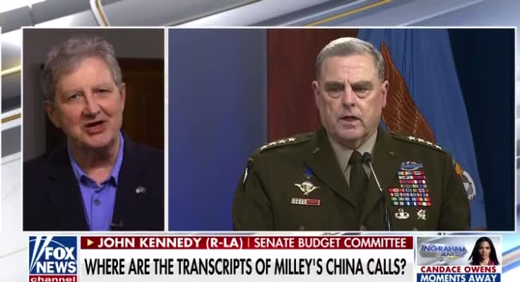 John Kennedy on General Milley with Laura Ingraham