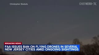 FAA Bans Drones in Parts of New Jersey Until January 17th Due to ‘Special Security Reasons’