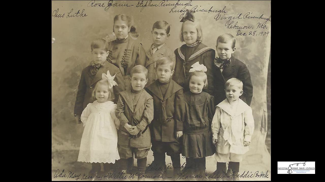 The Mystery of the Orphan Train Arrival Photograph~ National Orphan Train Complex