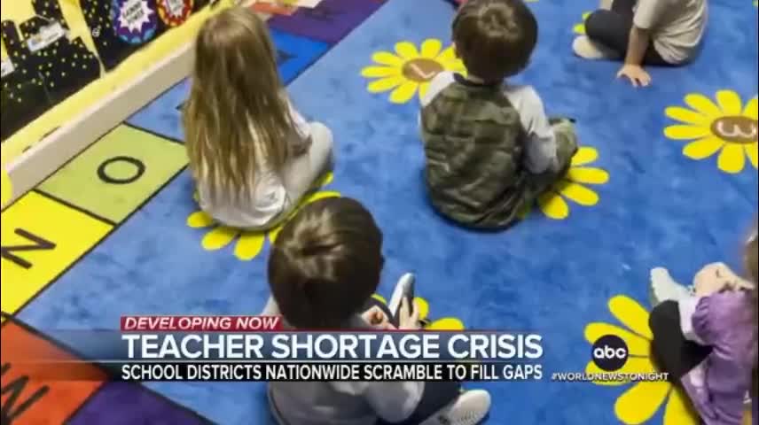 Teacher shortages increase across US(3)